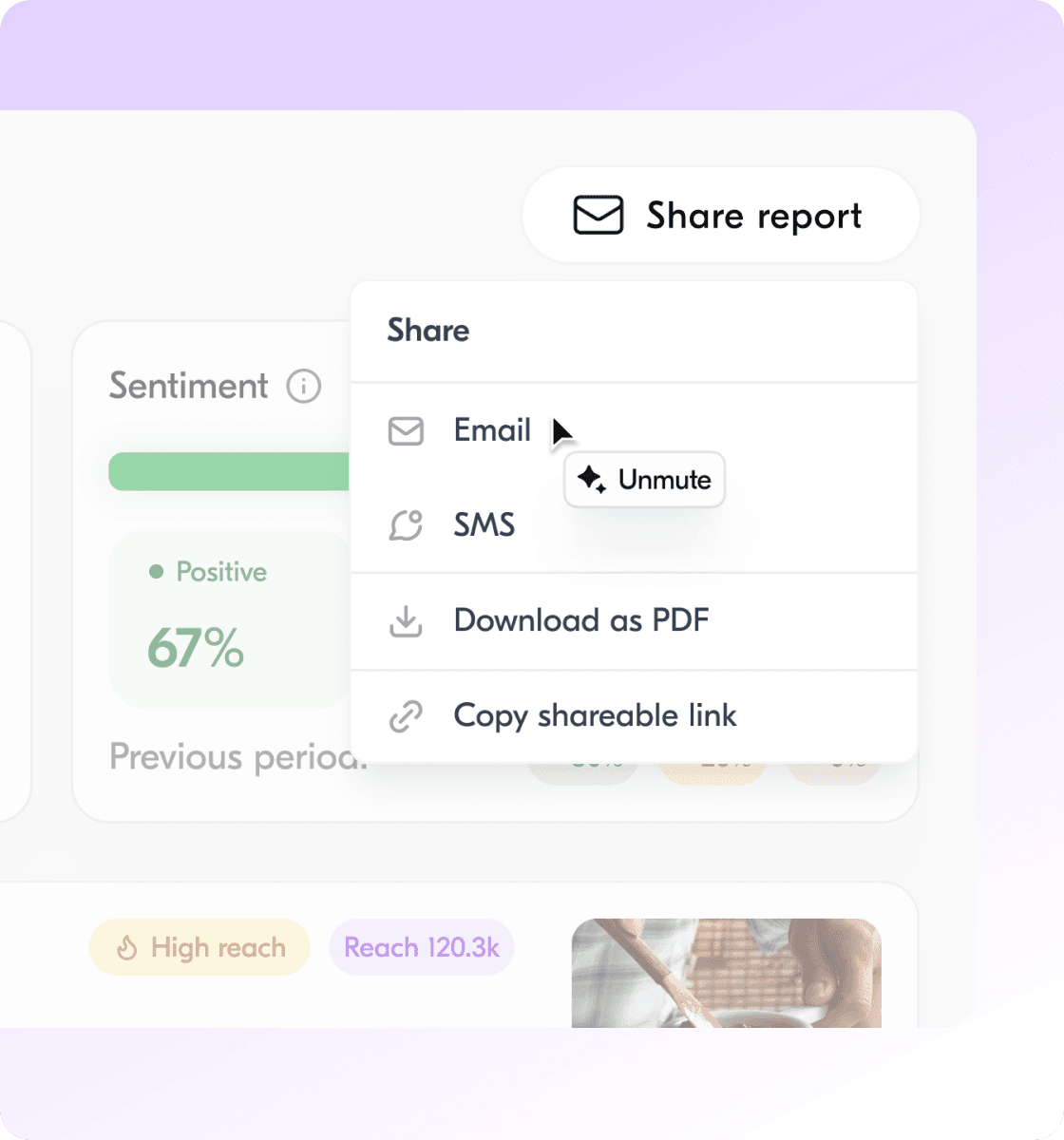 Effortless reporting